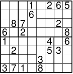 8x8 sudoku